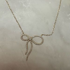 Presidio Bow Necklace / 14K gold